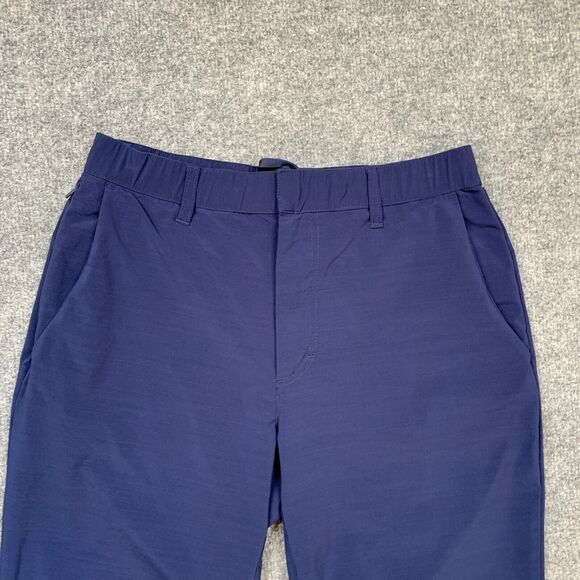 Fabletics Pants Mens S Small Navy The Only Drawstring Lightweight Performance - Picture 4 of 15